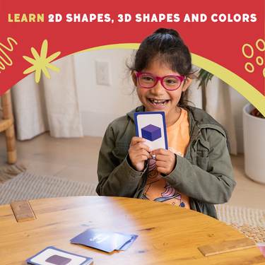2D & 3D Shapes & Colors Card Pack.